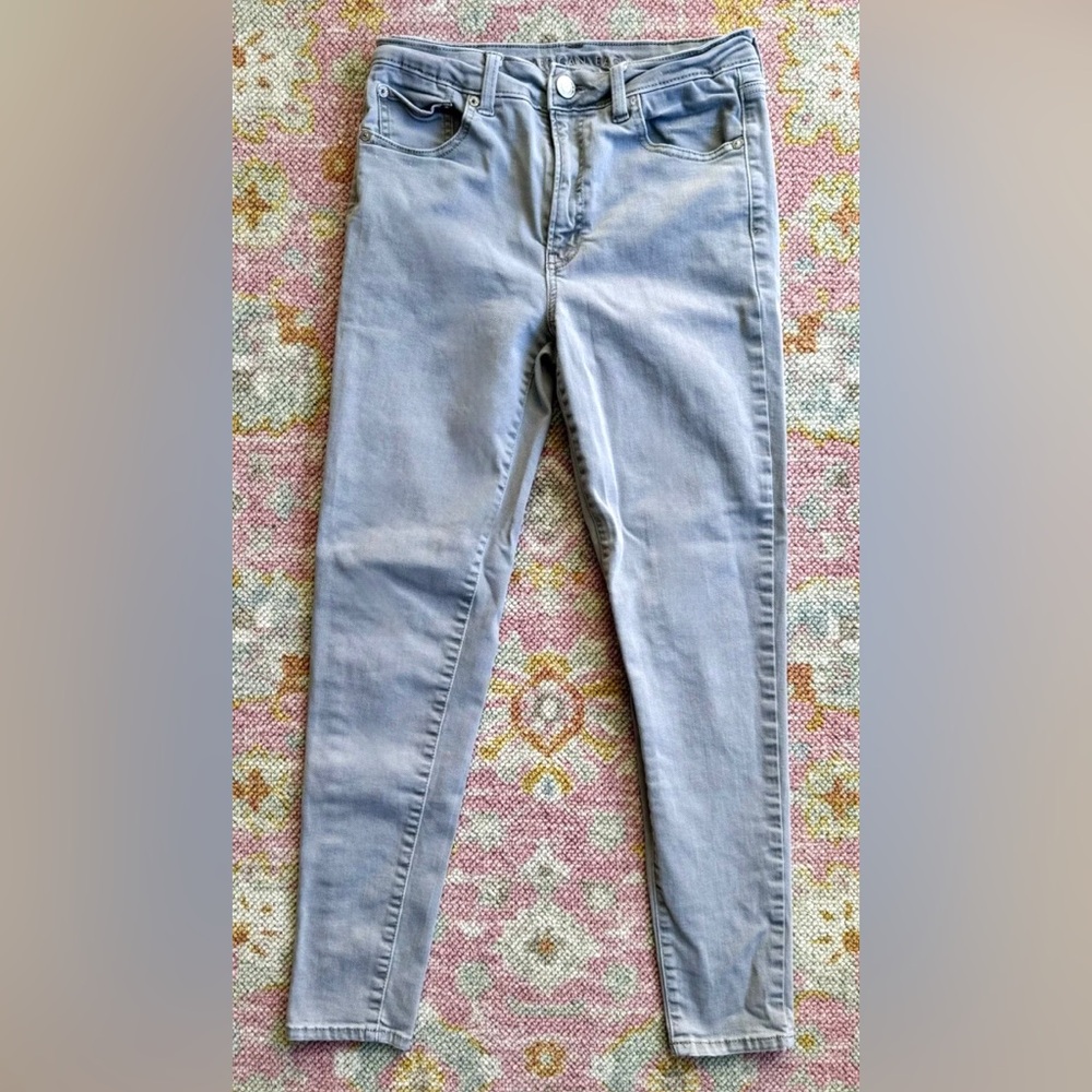 American Eagle Super Stretch Grey Jeans / Slim Pants